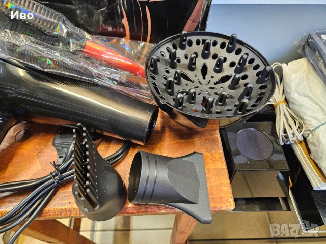 Професионален сешоар Hair Dryer Professional - Нов комплект, снимка 6 - Сешоари - 52005598