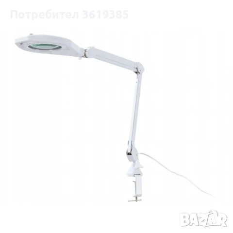 Увеличителна козметична Лампа - Лупа с ЛЕД светлини, снимка 3 - Фризьорски принадлежности - 50759641