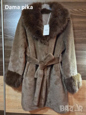 Разкошно дамско палто , снимка 2 - Палта, манта - 56442322