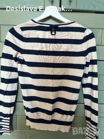 Пуловер с ефекти акценти, снимка 3 - Блузи с дълъг ръкав и пуловери - 42388999