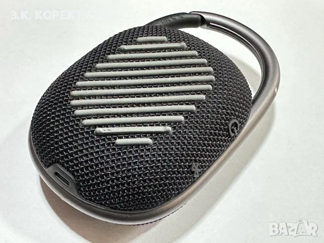 Портативна Bluetooth колонка JBL Clip 4 – Black, снимка 2 - Bluetooth тонколони - 56056793