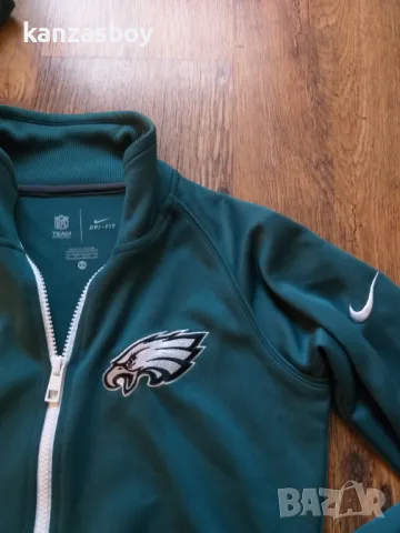 nike women's philadelphia eagles - страхотно дамско горнище КАТО НОВО ХС, снимка 2 - Спортни екипи - 48299188