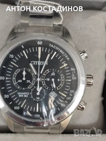 Часовник Citizen chronograph speed in house caliber, снимка 10 - Мъжки - 56441648