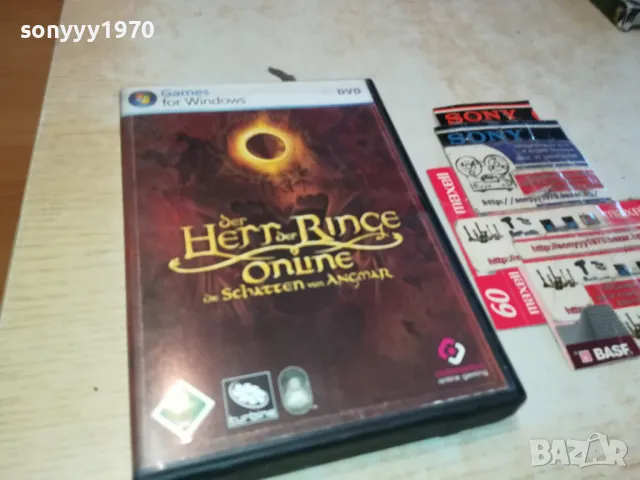 ВЛАСТЕЛИНА НА ПРЪСТЕНА-ИГРА ОТ ГЕРМАНИЯ 0303251035, снимка 2 - Игри за PC - 49342017
