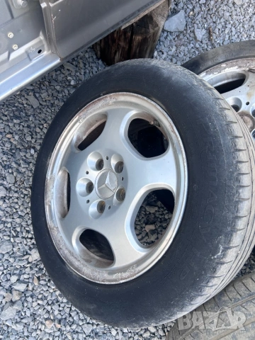 Джанти Мерцедес Е класа W210 E class 16 цола оригинални Авангард модел, снимка 4 - Гуми и джанти - 49585960