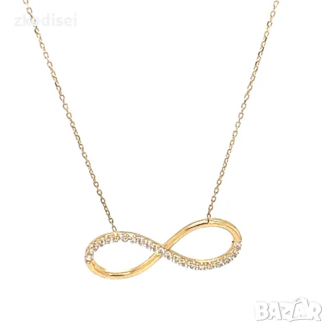 Златно колие 2,37гр. 42см. 14кр. проба:585 модел:26616-3