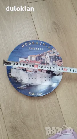 Красива чиния от Дубровник-Хърватия., снимка 2 - Други - 49220223