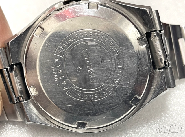 Часовник Seiko 5 Automatic 6119-5431, 21 jewels, JAPAN, снимка 7 - Мъжки - 51678878