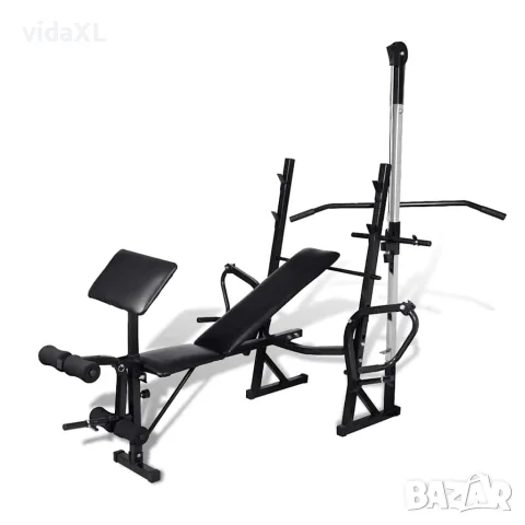 vidaXL Домашна лежанка за фитнес, снимка 2 - Фитнес уреди - 56148376