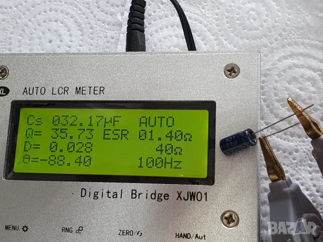 XJW01 LCR метър, meter, тестер, , снимка 4 - Друга електроника - 48529392