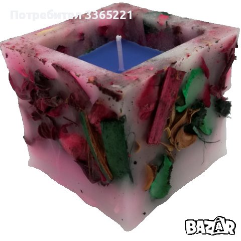 Канела ароматна свещ, снимка 6 - Ръчно изработени сувенири - 37941321