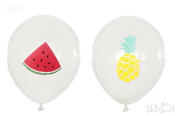 Диня Ананас Обикновен надуваем латекс латексов балон парти хелий или газ