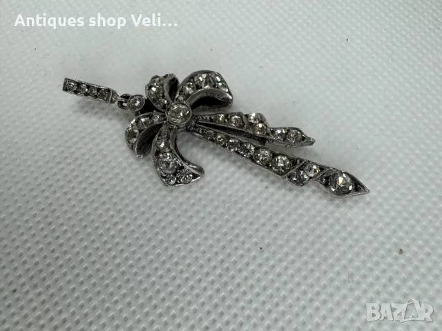 Сребърна висулка с камъни №6223, снимка 2 - Колиета, медальони, синджири - 48293360