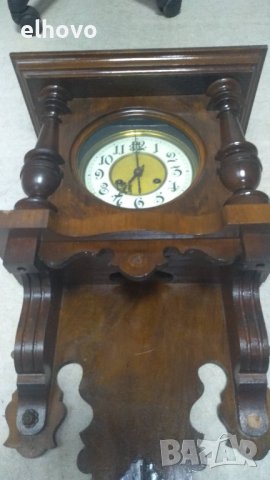 Стенен часовник, снимка 2 - Антикварни и старинни предмети - 37039524