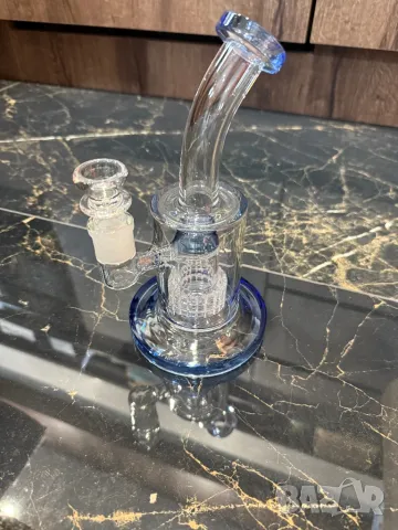 Стъклен барабанен бонг / Blaze Glass, снимка 2 - Други стоки за дома - 49868439