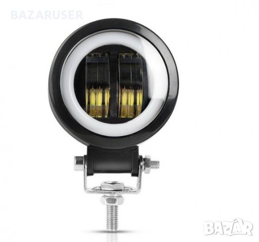 Халоген - LED Кръгъл 20W Angle 20W 12/24V  6000k-8906/250876, снимка 5 - Аксесоари и консумативи - 30694607