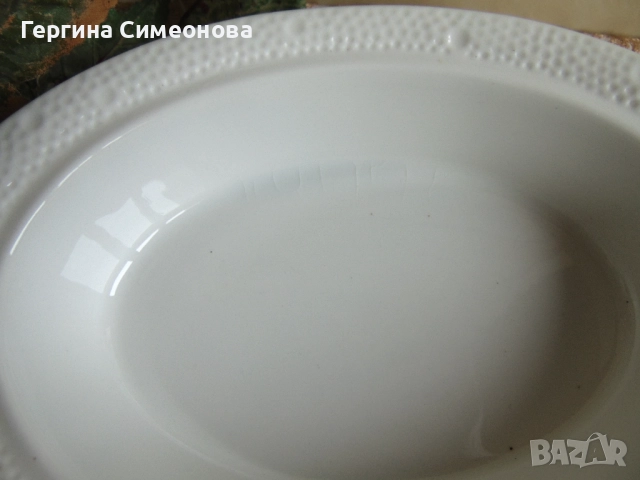 Голяма порцеланова купа с капак, снимка 3 - Чинии - 52642297