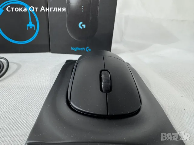 Мишка геймърска - Logitech  Wireless Black, снимка 3 - Клавиатури и мишки - 49974727