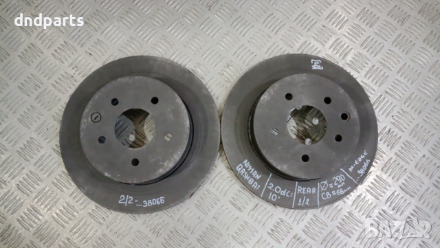 Задни дискове Nissan Qashqai 2.0dCi 2010г.	