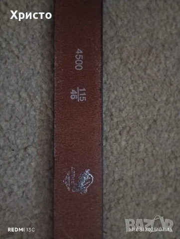 Кожен мъжки колан , снимка 2 - Колани - 51389225