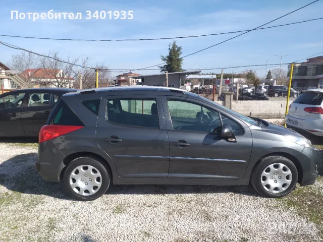 Peugeot 207 SW facelift 1.6HDI, снимка 11 - Автомобили и джипове - 49440561