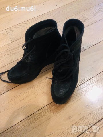 Оригинални обувки CALVIN KLEIN естествена кожа, снимка 6 - Дамски ежедневни обувки - 32186833