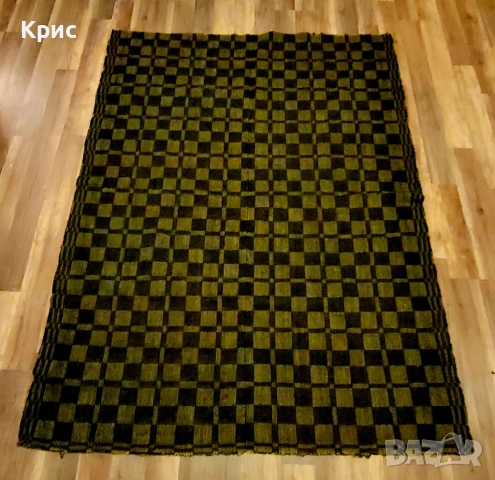 Традиционни, вълнени, финно тъкани на домашен стан пътека и килимче