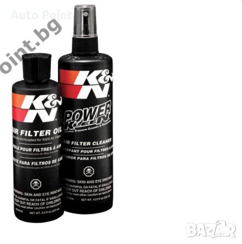 Комплект за почистване на спортни въздушни филтри K&N - 99-5050, снимка 2 - Аксесоари и консумативи - 53350721