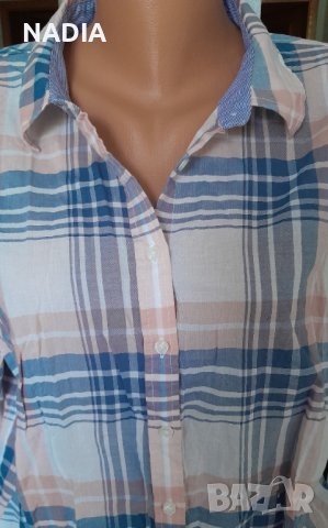 Дамска карирана риза Mustang, снимка 2 - Ризи - 42139574