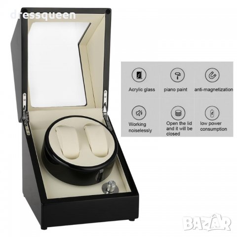 Атоматична кутия за навиване на 2бр часовника, снимка 8 - Други - 30379702