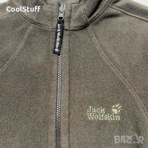 Дамско Поларено Горнище Jack Wolfskin Polartec Размер L, снимка 3 - Якета - 52682737