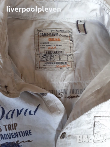 👉Camp David Original L ефектна, снимка 6 - Ризи - 54218624