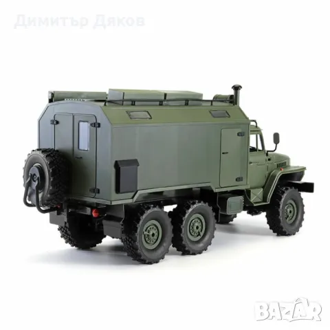 Детска количка тип руски военен камион модел NaughtyDragon с дистанционно TOYCAR8, снимка 6 - Коли, камиони, мотори, писти - 48136957