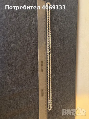 Дамско сребърно колие 54.49гр, снимка 8 - Колиета, медальони, синджири - 49910815