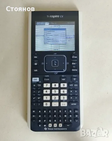 Цветен графичен научен калкулатор "Texas Instruments TI-Nspire CX", снимка 4 - Ученически пособия, канцеларски материали - 55742413
