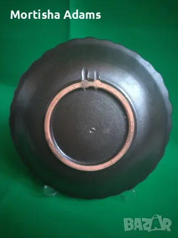 Керамична чиния за стена , снимка 3 - Колекции - 47711974