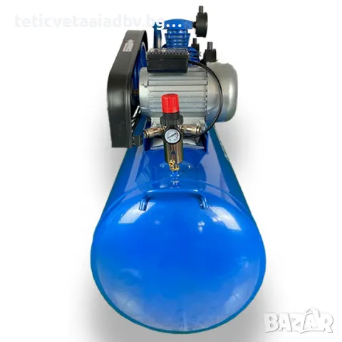 Компресор за въздух ITALY 300 литра трифазен, 12бара, 7.5KW, 10 hp, снимка 2 - Компресори - 50237826