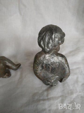 три метални статуетки, снимка 4 - Антикварни и старинни предмети - 34909696