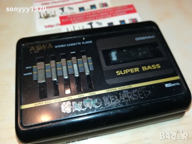 AIWA RS-G56MKII WALKMAN 0409221102, снимка 3 - Радиокасетофони, транзистори - 37894143
