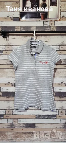 Tommy Hilfiger M-дамска тениска (А-252), снимка 6 - Тениски - 56533132