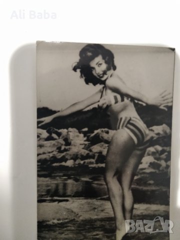 Картичка/снимка актрисата Аби Лейн , снимка 1