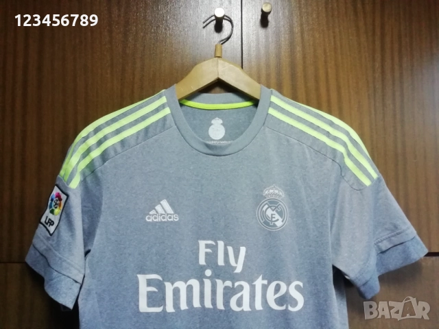 Real Madrid Cristiano Ronaldo Adidas оригинална тениска фланелка Реал Мадрид Роналдо , снимка 4 - Тениски - 52530293