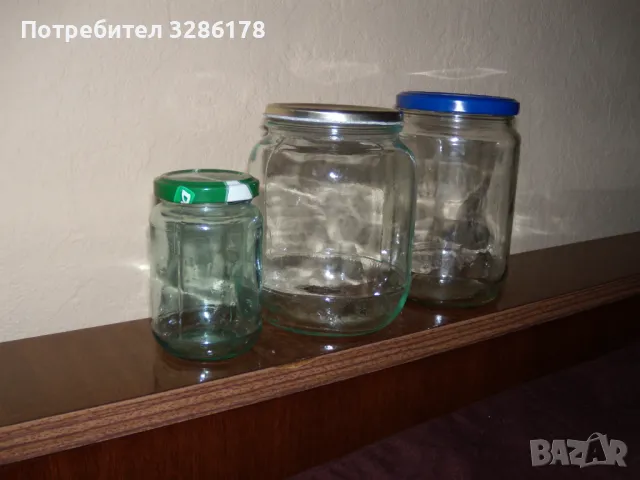 Буркани, снимка 2 - Буркани, бутилки и капачки - 48292851