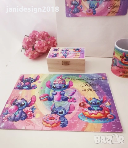 Подаръчен комплект Стич , снимка 2 - Други - 53196321