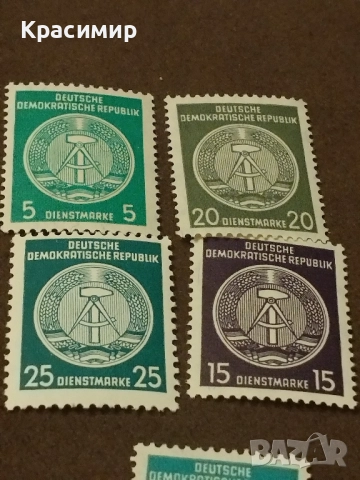 Пощенски марки ГДР.MNH ., снимка 8 - Филателия - 51436060