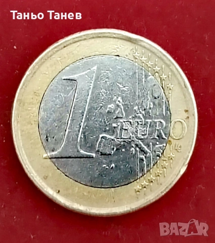 1Евро Испания (2002г) , снимка 2 - Нумизматика и бонистика - 54139864