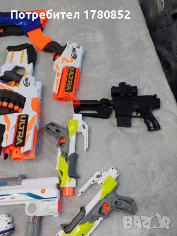 Детски пушки със стрели и топчета, аирсофт , снимка 6 - Електрически играчки - 38686385