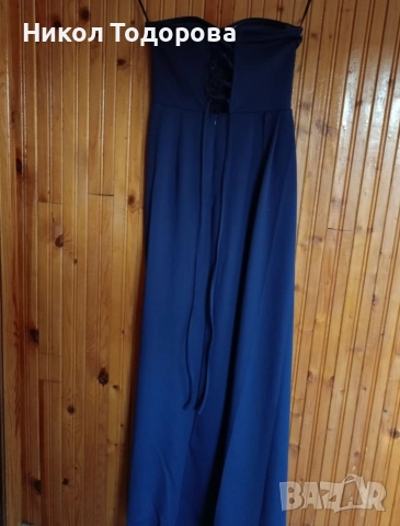 Прекрасна синя бална рокля, снимка 2 - Рокли - 52919993