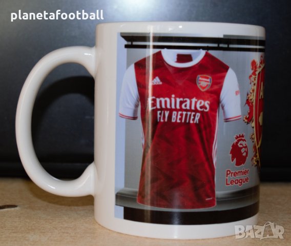 Футболна чаша на Арсенал с име и номер!Чаша на ARSENAL 2020, снимка 1