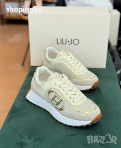 Спортни дамски обувки Liu Jo велур 145 лв., снимка 4 - Маратонки - 51602299